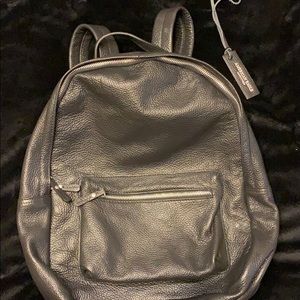 Black leather American Eagle backpack.  NWOT.